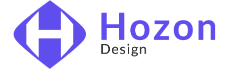logo de l'entreprise de design : Hozondesign